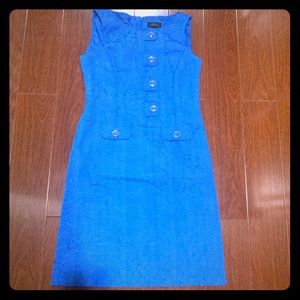 Blue dress